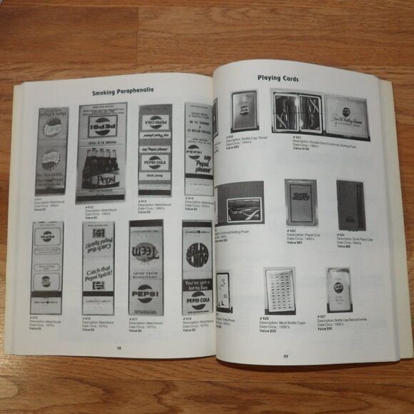 2 1990 Pepsi-Cola Collectibles Price Guides Bill Vehling Michael Hunt Reference - Picture 7 of 10